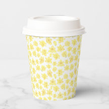 Aquarelle Daffodil Ditzy Floral