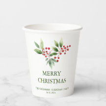 Aquarelle de Noël d'hiver