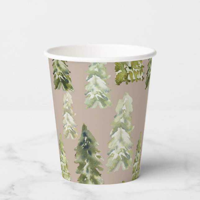 Gobelets En Papier Aquarelles Cups en papier (Verso)