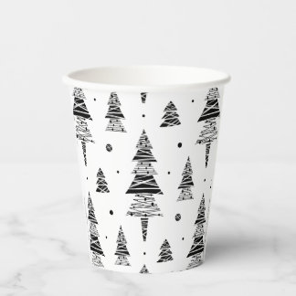 Gobelets En Papier Arbre de Noël