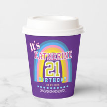 Arc-en-ciel 21e Anniversaire Violet