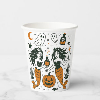 Gobelets En Papier Atlantide hantée : Une ville engloutie avec des ru