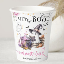 Baby shower d'Halloween de Little Boo rose