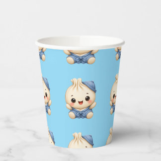 Gobelets En Papier Baby shower lGarçon Bao