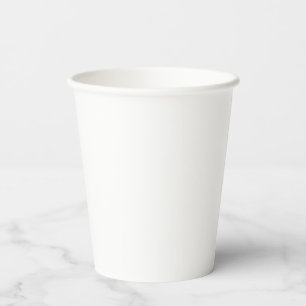 Gobelets En Papier Bagues colorées art tasse à café à deux tons
