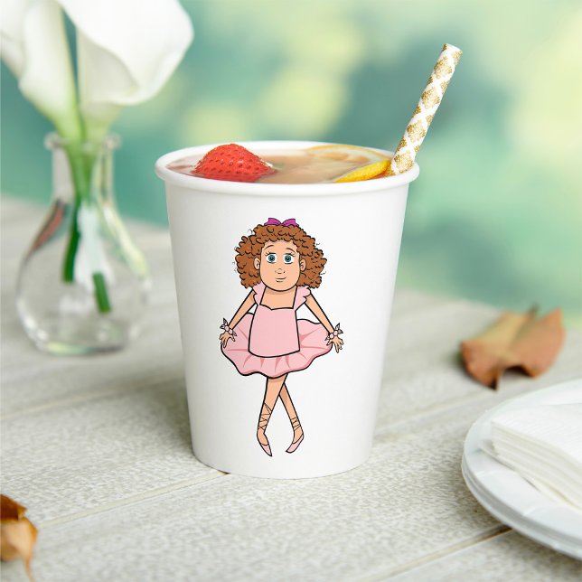 Gobelets En Papier Ballerina (Créateur téléchargé)