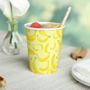 Gobelets En Papier Banana Smoothie