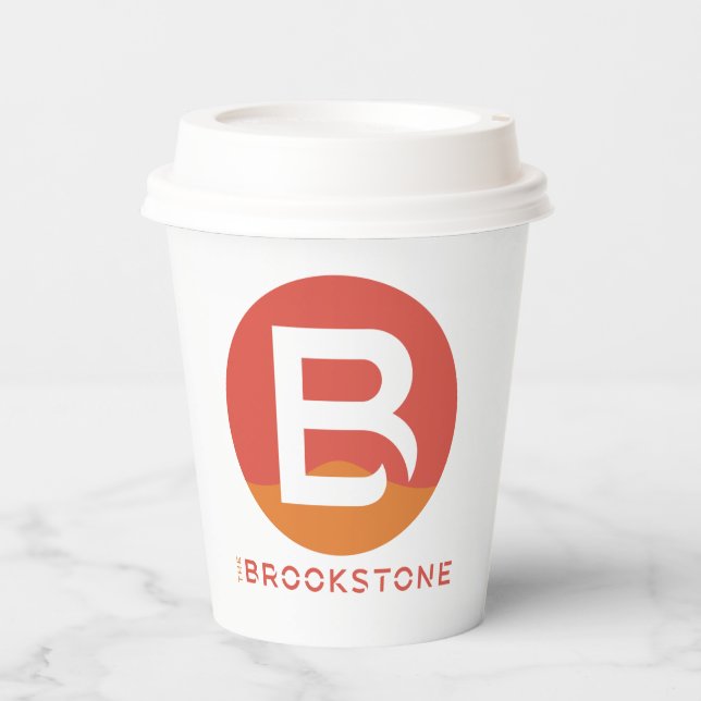 Gobelets En Papier Basse tasse de café Brookstone B (Recto)