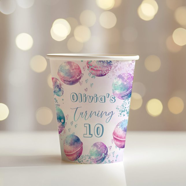 Gobelets En Papier Bath bombe sexe neutre fête d'anniversaire (Créateur téléchargé)