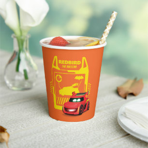 Gobelets En Papier Batwheel™ Redbird - Le Racecar