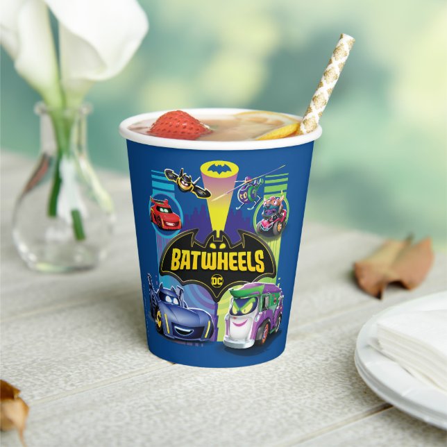 Gobelets En Papier Batwheel™ Vs Légion de Zoom (Insitu)