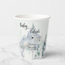 Bébé il fait froid à l'extérieur Hiver Evergreen W