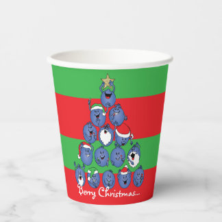 Gobelets En Papier Berries de Christmas