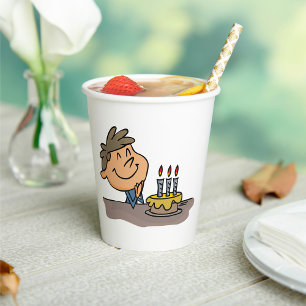 Gobelets En Papier Birthday Boy