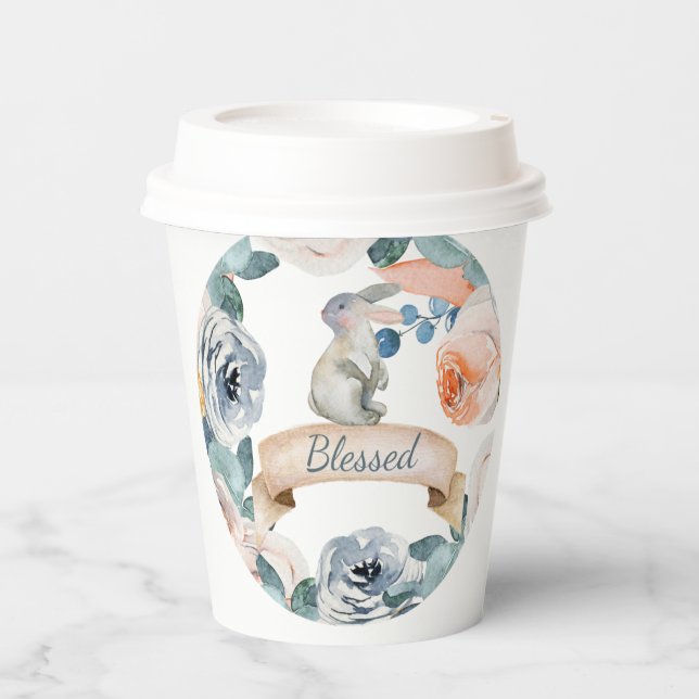 Gobelets En Papier Blessed Bunny Paper Cups (Recto)