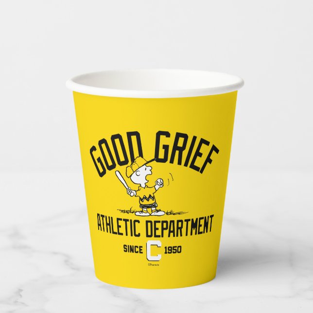 Gobelets En Papier Bon Grief Athlétisme (Recto)