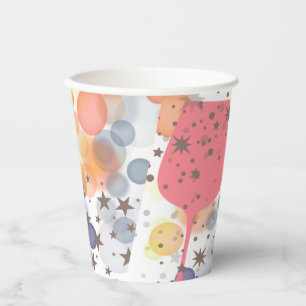 Gobelets En Papier Bulles de champagne