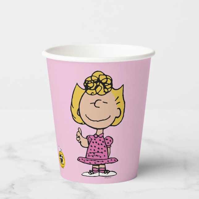 Gobelets En Papier cacahuètes | Sally Super Smile (Recto)