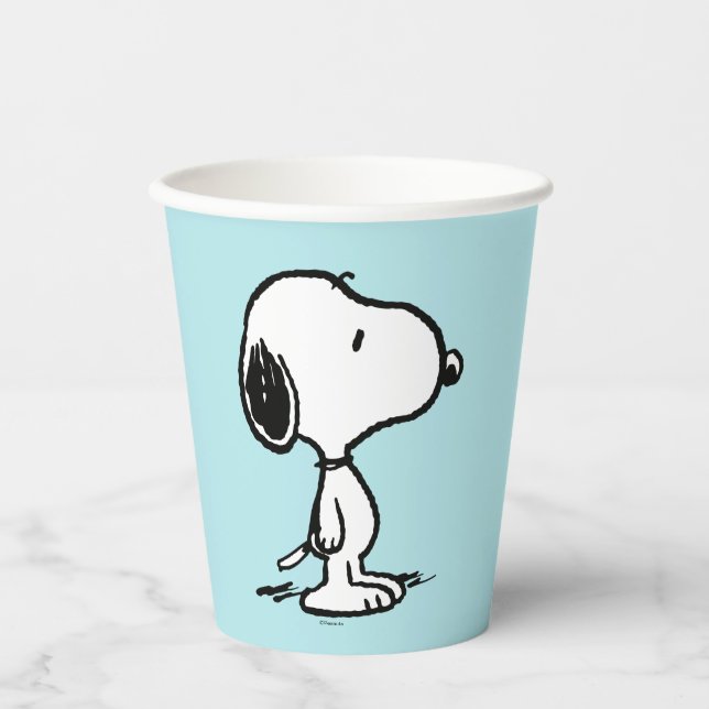 Gobelets En Papier cacahuètes | Snoopy (Recto)