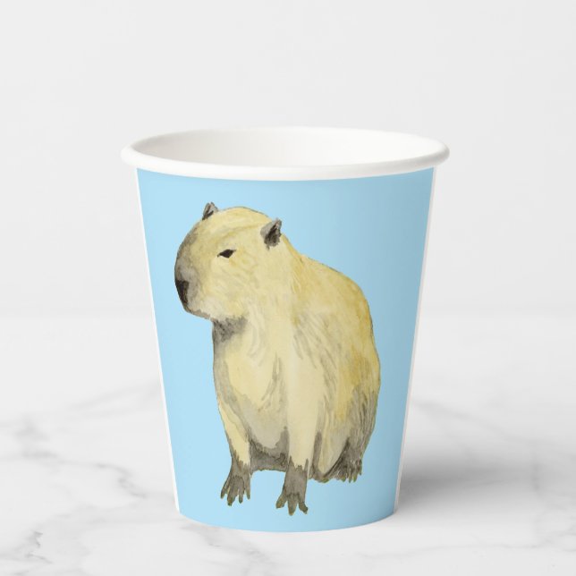 Gobelets En Papier Capybara (Recto)