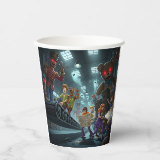 Gobelets En Papier Catastrophe de la ceinture