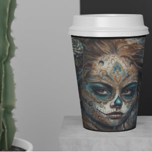 Gobelets En Papier Catrina Azul