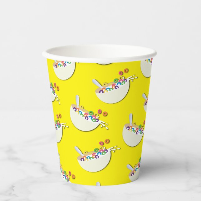 Gobelets En Papier Cereal Bowl Enfants Slepover Anniversaire fête mig (Recto)