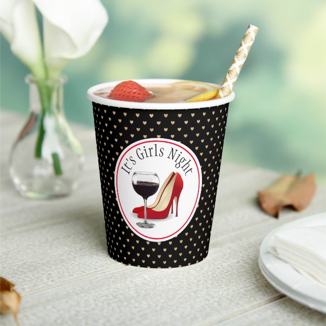 Gobelets En Papier C'est GirlsNight Paper cup (Insitu)