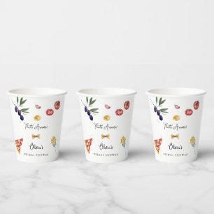 Gobelets En Papier C'est l'amour Décor de mariage italien That's Amor