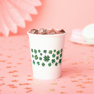 Gobelets En Papier Chance Clover St. Patricks Day
