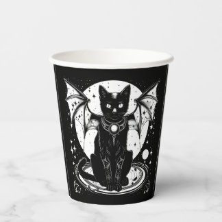 Gobelets En Papier Chat Chat Cosmique Chat Chat I