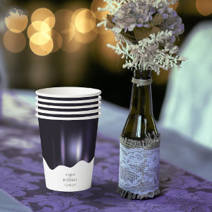 Gobelets En Papier Chic Mariage Blackberry ID695