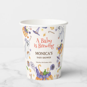 Gobelets En Papier Citrouille de bonbons Fantômes Halloween Baby Affi