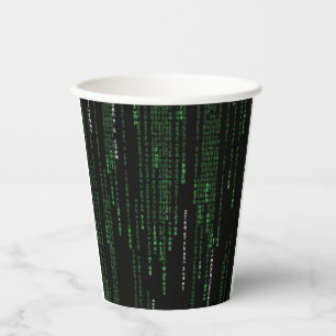 Gobelets En Papier Code matriciel