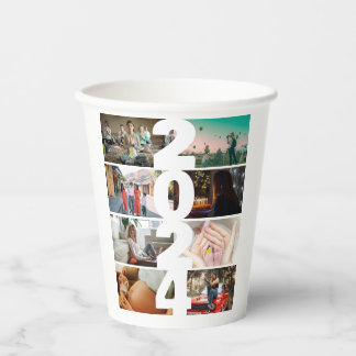 Gobelets En Papier Collage photo 2024 Tasse en papier