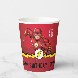 Gobelets En Papier Comics DC   Flash Anniversaire