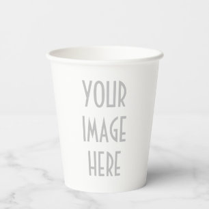 Gobelets En Papier Conception personnalisée de la coupe de café en pa
