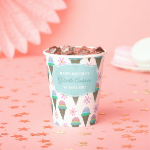 Gobelets En Papier Cône de glace