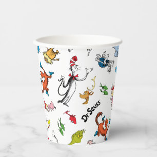 Gobelets En Papier Confettis de personnages de Dr Seuss Anniversair