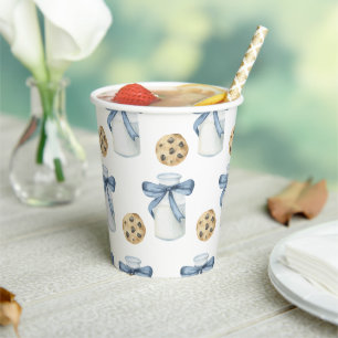 Gobelets En Papier Cookie et Lait Anniversaire