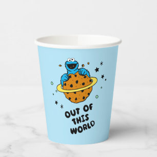 Gobelets En Papier Cookie Monster Hors de ce monde