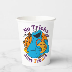Gobelets En Papier Cookie Monster Pas de traces juste des traitemen