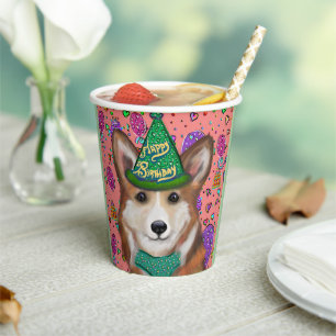 GOBELETS EN PAPIER CORGI