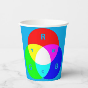 Gobelets En Papier couleur de mélange