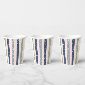 Gobelets en papier Couleurs Douces pour Bébé