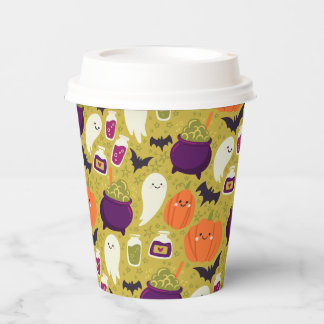 Gobelets En Papier Coupe de Kawaii pour la saison Éffrayante