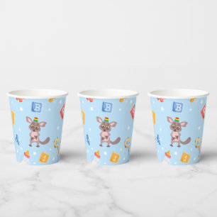 Gobelets En Papier Coupe de papier Baby shower Akili et Friends