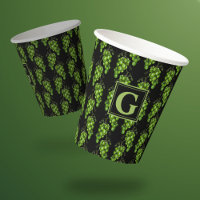 Coupe de papier de raisins verts