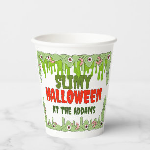 Gobelets En Papier Coupe de papier d'Halloween moins mince