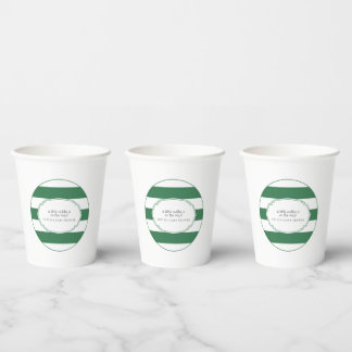 Gobelets En Papier Coupe de papier pour caddie Green GOLF